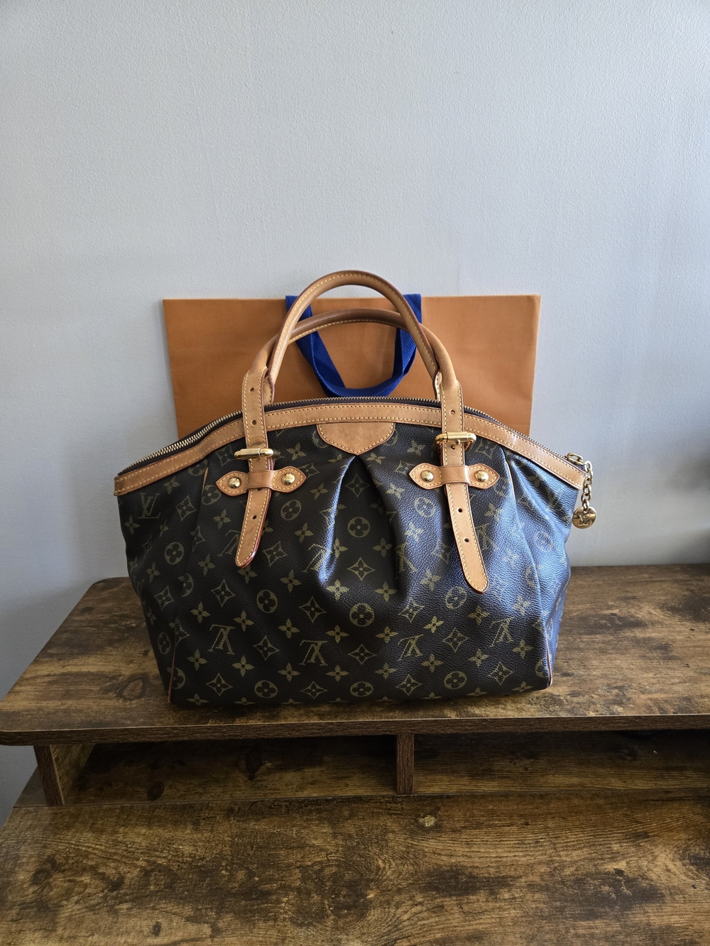 Louis Vuitton Monogram Canvas Satchel - Brown/Tan